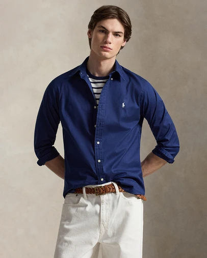 Polo Ralph Lauren - CONIC EXCLUSIVE - Custom Fit Featherweight Twill Shirt