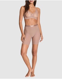 Spanx - Sheer Smoothing Regular Waist Midthigh Tights