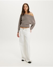 Cotton On - Everfine Ls Batwing Knit