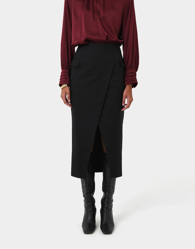Forcast - Abby Asymmetric Tailored Skirt