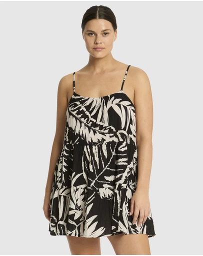 Sea Level Australia - Jungle Book Tie Back Short Sundress