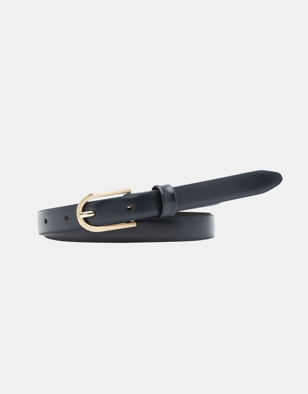 Buckle - Yarra. Australian Made Classic Leather Belt. 19mm width.