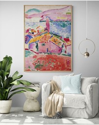 Inka Arthouse - View of Collioure by Henri Matisse Art Print