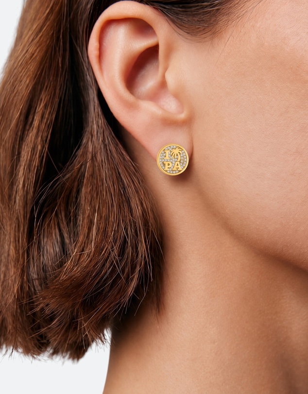 Palm Angels - Cenno GP Circlet&Studs Earrings