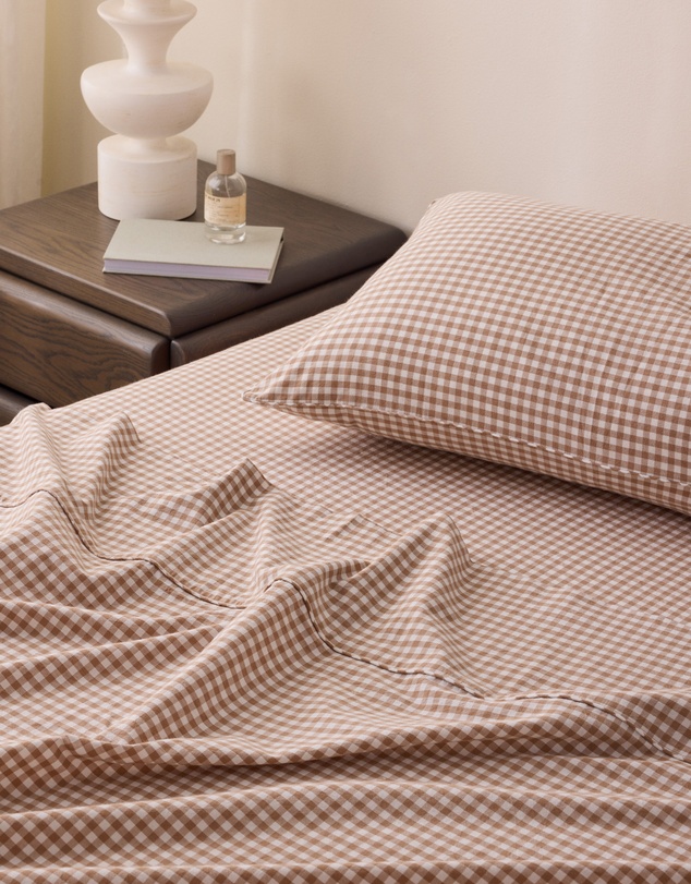 Sheet Society - Leo Washed Cotton Fitted Sheet Set
