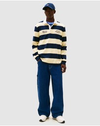 Tommy Jeans - Relaxed Stripe Graphic Rugby Polo
