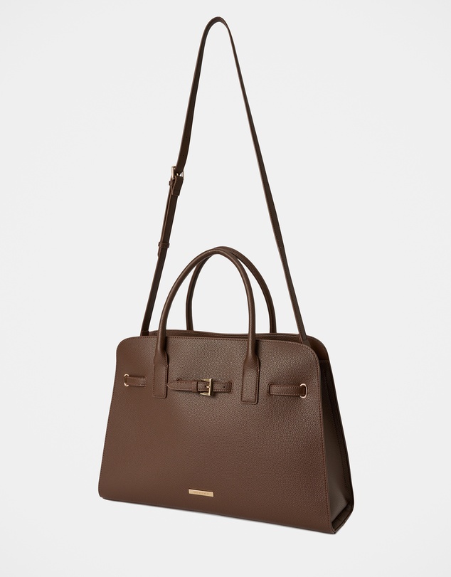 Forever New Curve - Clara Curve Buckle Tote Bag