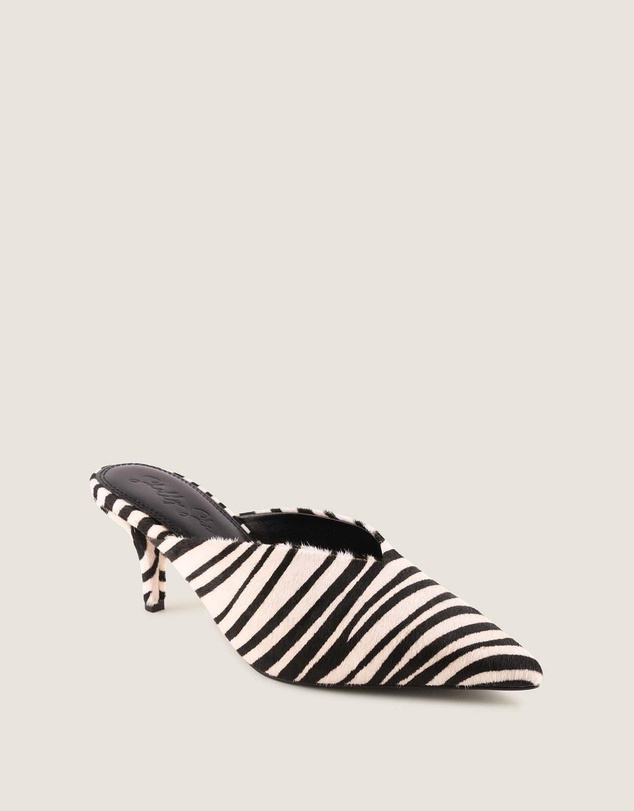 Shelly Shen - Blake Low Heels Zebra