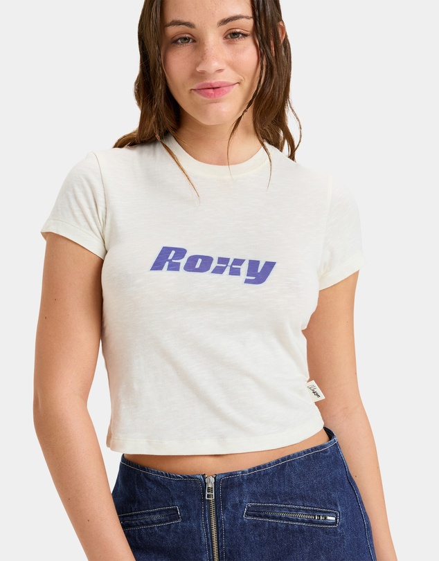 Roxy - Womens Chloe Kim Baby T-Shirt