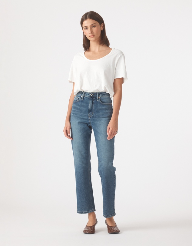 Outland Denim - Zoe High Straight Jean 28