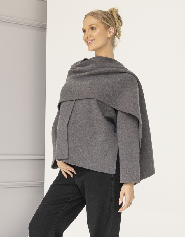 Angel Maternity - Bianca Multi Function Maternity Knit Cardigan