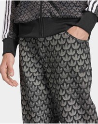adidas Originals - DENIM LOOSE MONOGRAM PANTS Mens