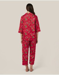 Papinelle - Christmas Surprise Crop PJ Set