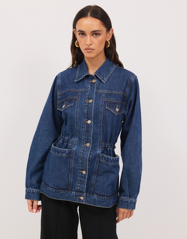 Calli - Margot Denim Barn Jacket