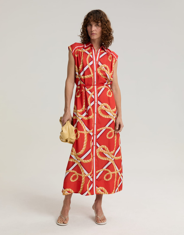 Sportscraft - Clove Print Shirt Dress