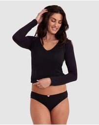 Bras N Things - Georgia Bikini Brief - Black