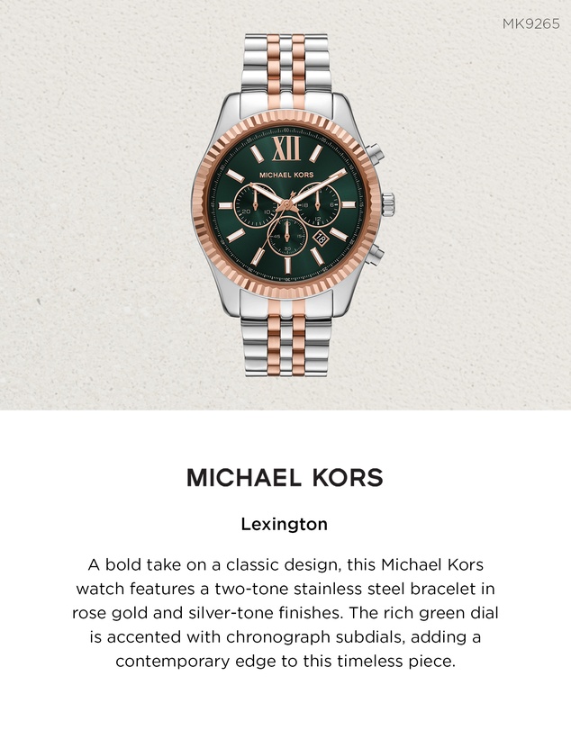 Michael Kors - Lexington Two Tone Chronograph Watch