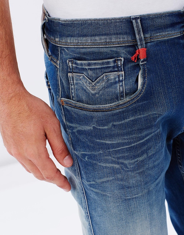 Replay - Hyperflex Anbass Slim-Fit Jeans