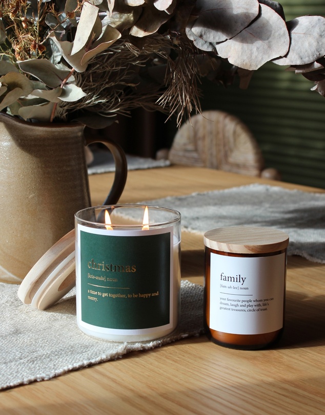 The Commonfolk Collective - Family ~ Dictionary Meaning Candle