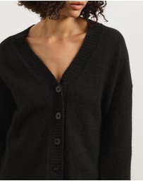Atmos&Here - Tiana Fluffy Knit Cardigan