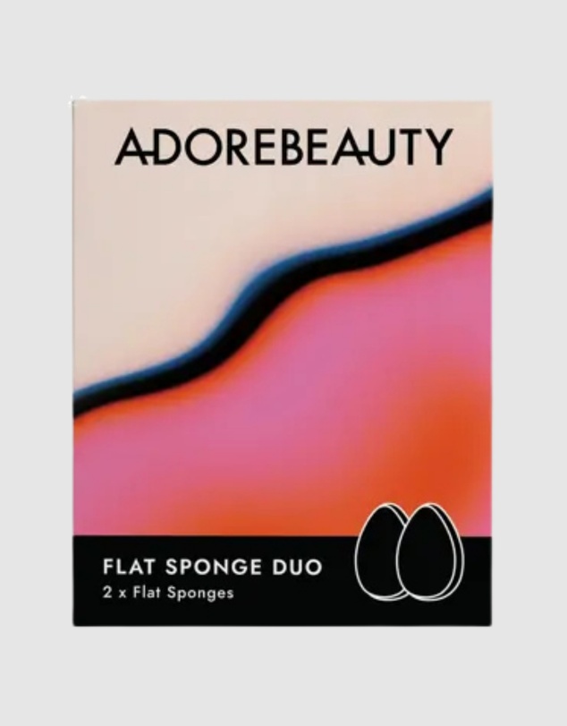 Adore Beauty - Flat Sponge Duo LIMITED EDITION