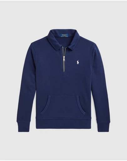 Polo Ralph Lauren - French Terry Collared Sweatshirt - Teens