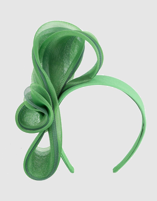 Fillies Collection - Bespoke Green Racing Fascinator