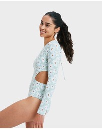 Roxy - Womens Dream Floral One Piece Rash Vest