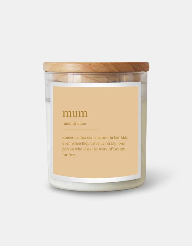 The Commonfolk Collective - Mum ~ Goldie Dictionary Meaning Candle