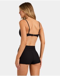 Billabong - Womens Tanlines Surf Short Full Bikini Bottom