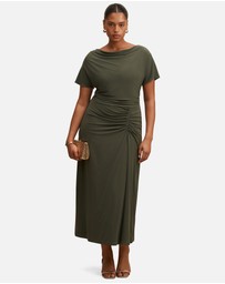 Forever New Curve - Tahnee Curve Grown On Sleeves Maxi Dres