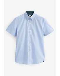 NEXT - Stretch Oxford Short Sleeve Shirt