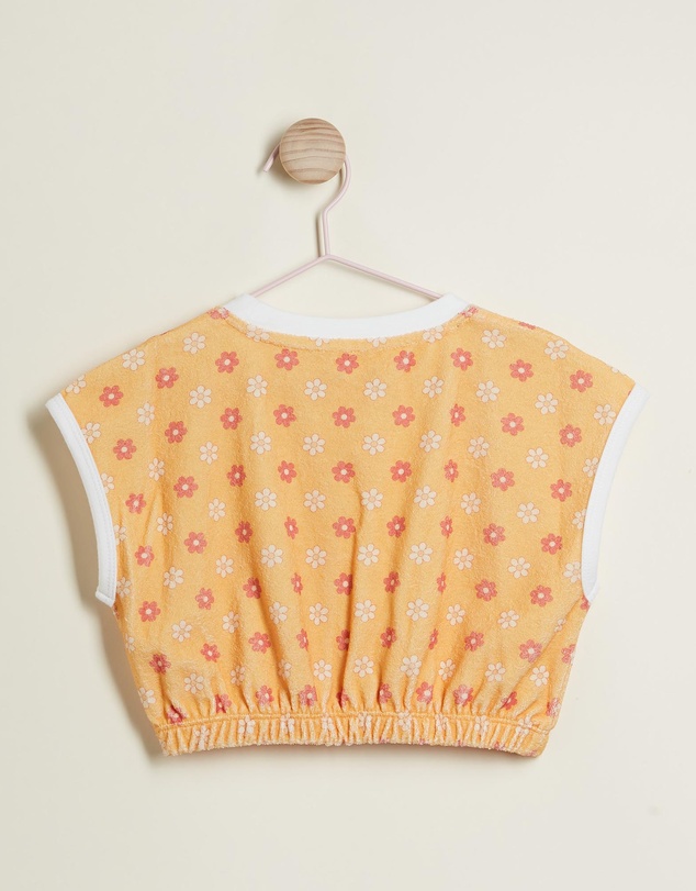 PLAY etc - Honeybee Terry Crop Top - Kids-Teens
