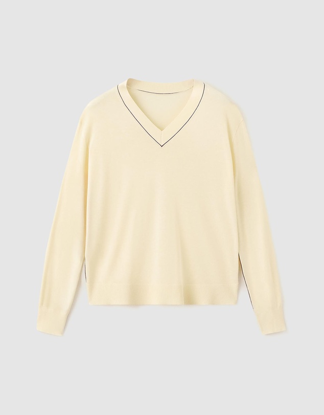 M.N.G - V-Neck Knit Sweater
