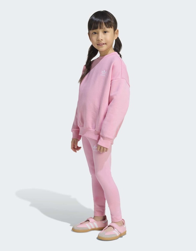 adidas Originals - Oversized Crew Leggings Set - Kids