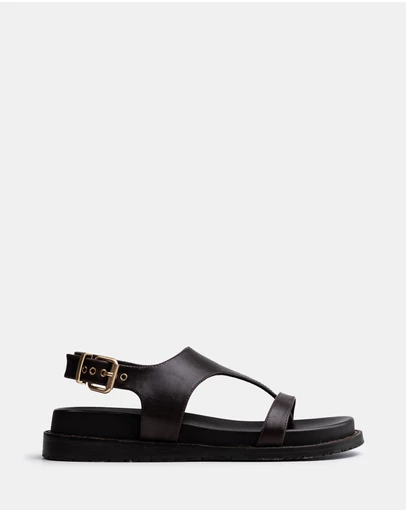 Wittner - Anina Pebble Leather Footbed Sandals