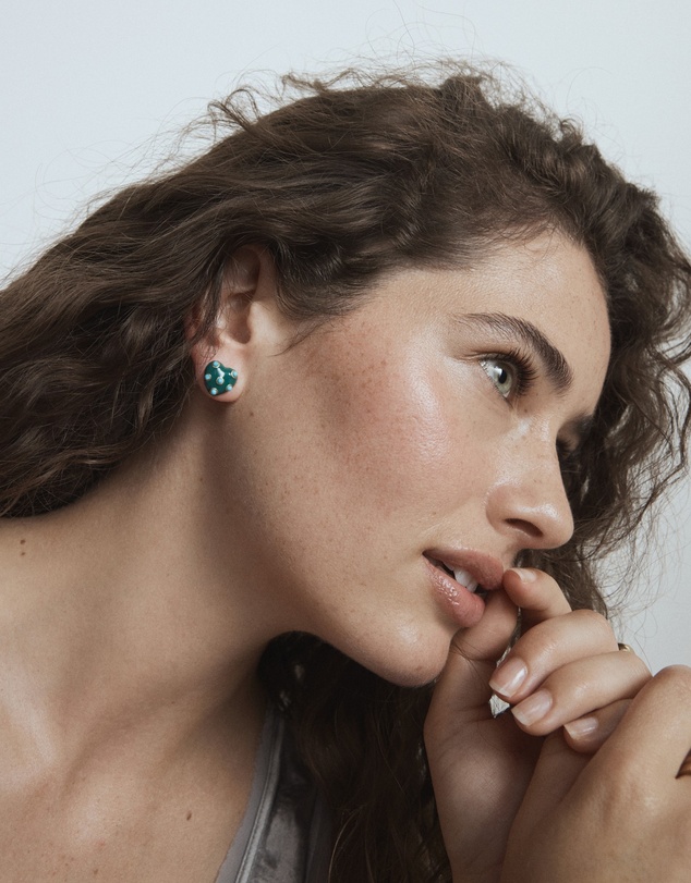 MIMCO - Polka Heart Stud Earrings