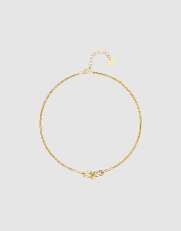 Kitte - Baby Bond Pavé Necklace