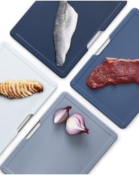 Joseph Joseph - Folio™ 4-piece Regular Chopping Board Set with Storage Case (Graphite)