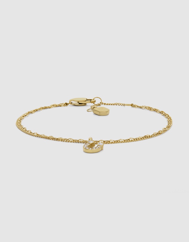 Fossil - Sutton Gold-Tone Bracelet