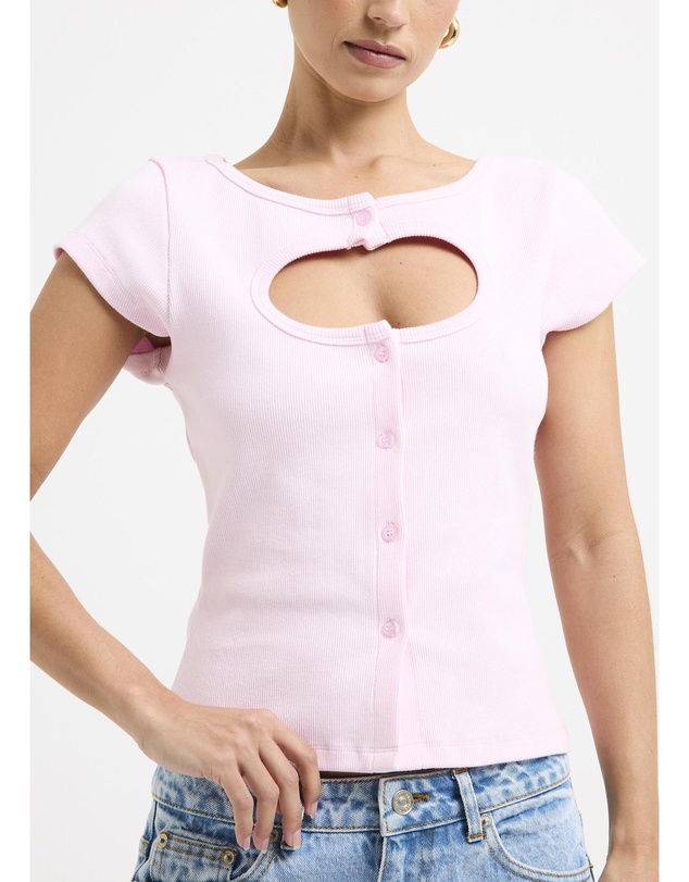 Subtitled - Oliana Key Hole Top