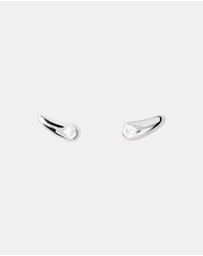 PDPAOLA - Serena Stud Silver Earrings