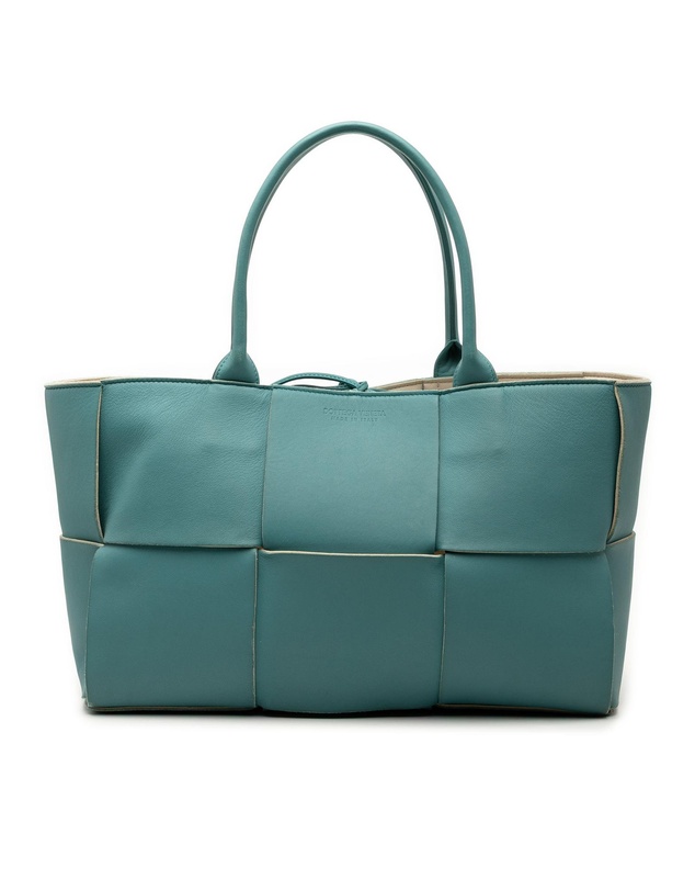 Pre-Loved by Azura Reborn - Pre-Loved Medium Nappa Maxi Intrecciato Arco Tote