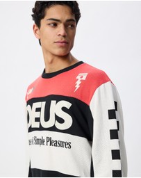 Deus Ex Machina - Vilander Moto Jersey T-Shirt
