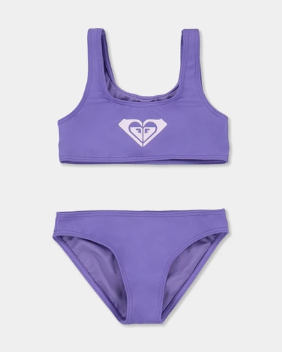 Roxy - Girls 2 to 7 Tiny Tides Bralette Two Piece