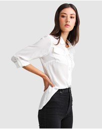 Belle & Bloom - Eclipse Rolled Sleeve Blouse