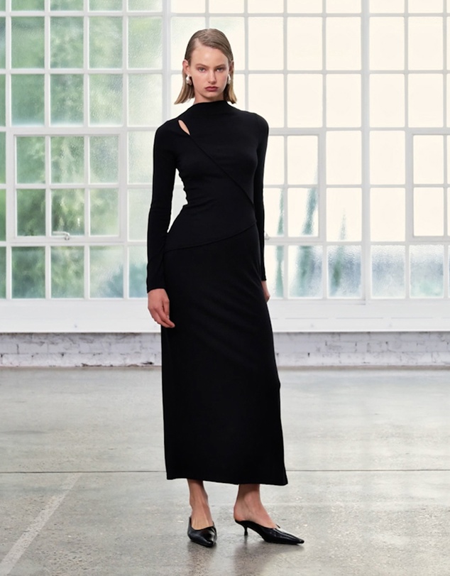 Staple the Label - Alexi Assym Detail Midi Dress
