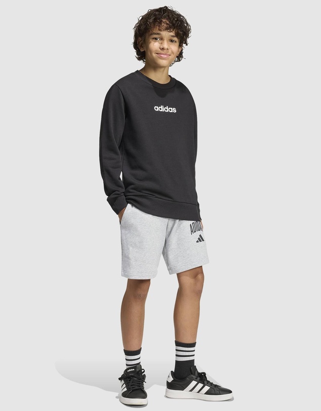 adidas Sportswear - Seasonals Collegiate Typography Shorts - Kids-Teens