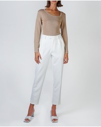 Lydan The Label - Tear Drop Neckline Knit