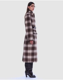 ENA PELLY - Tessa Wool Blend Coat